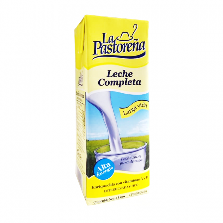 LECHE COMPLETA LA PASTOREÑA 1L