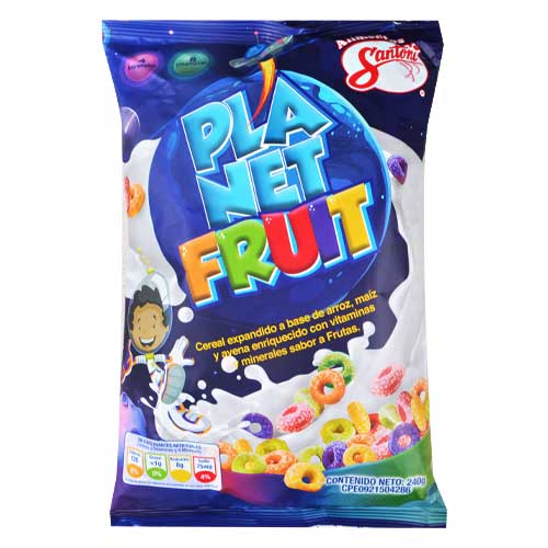 CEREAL PLANET FRUIT 240GR