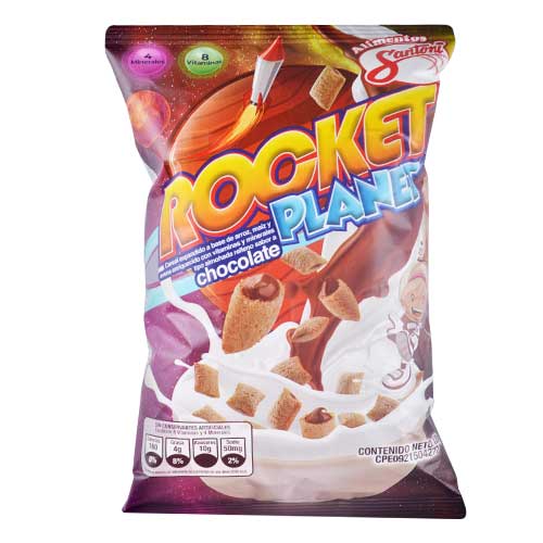 CEREAL ROCKET PLANET CHOCOLATE 120GR