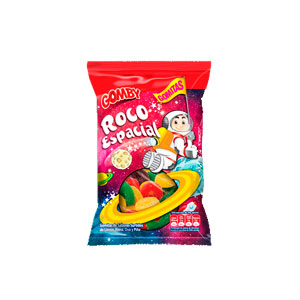 GOMITAS GOMBY ROCO ESPACIAL DE SABORES SURTIDOS 100GR