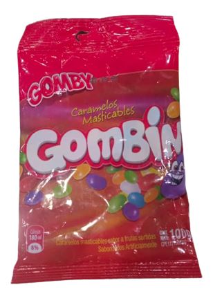GOMBY CARAMELOS GOMINOLAS MASTICABLES 100GR