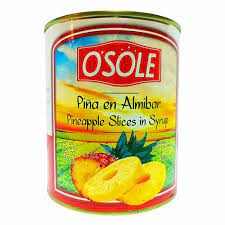 OSOLE PIÑA EN ALMIBAR 830GR