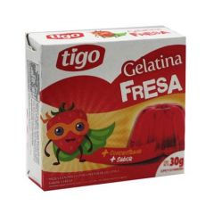 GELATINA FRESA TIGO 30GR
