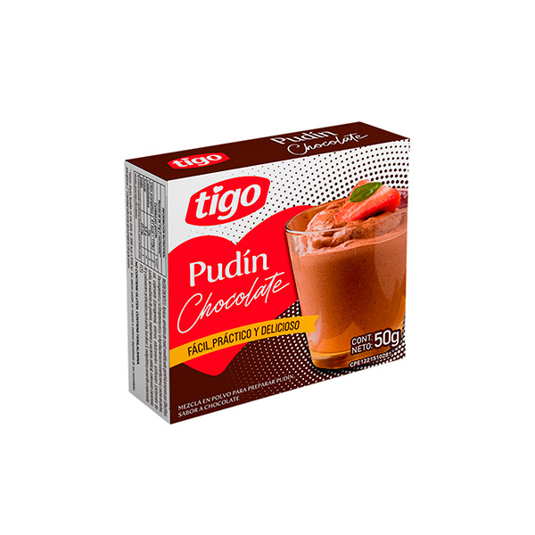 PUDIN DE CHOCOLATE TIGO 50GR