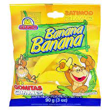 GOMITAS BANANS SOUR GUANDY 100GR