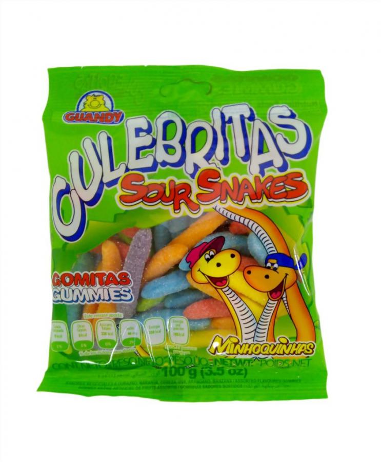 GOMITAS GUANDY CULEBRITAS 100 GR