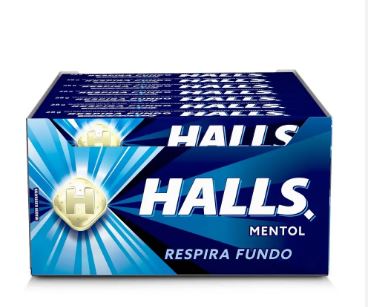 HALLS MENTOL Y EUCALIPTO 21UND