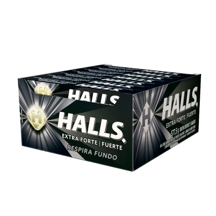 HALLS EXTRA FUERTE 21UND.