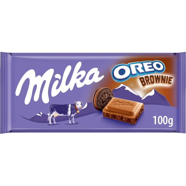 CHOCOLATE MILKA OREO BROWNIE 100G