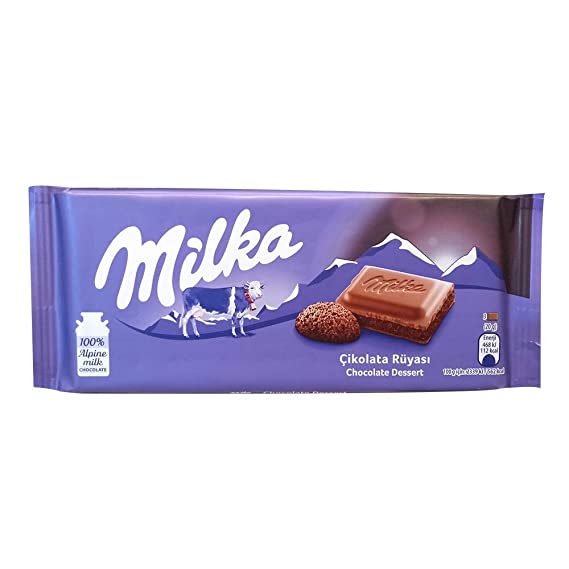 CHOCOLATE MILKA CHOCOLATE MOUSSE 100GR