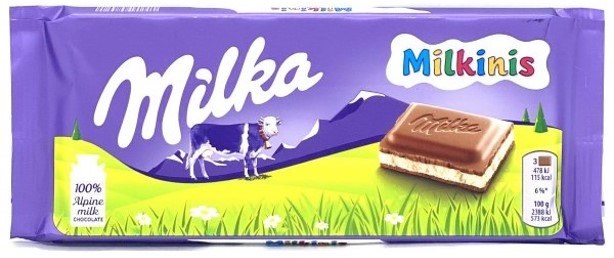 CHOCOLATE MILKA MILKINIS 100GR