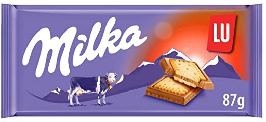 CHOCOLATE MILKA LU 87GR