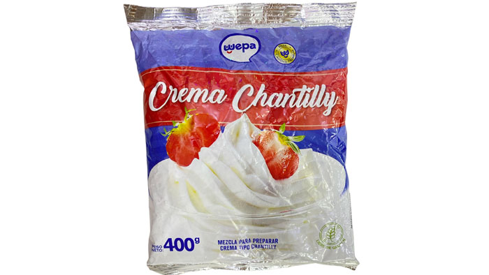 CHANTILLY EN POLVO WEPA 400G