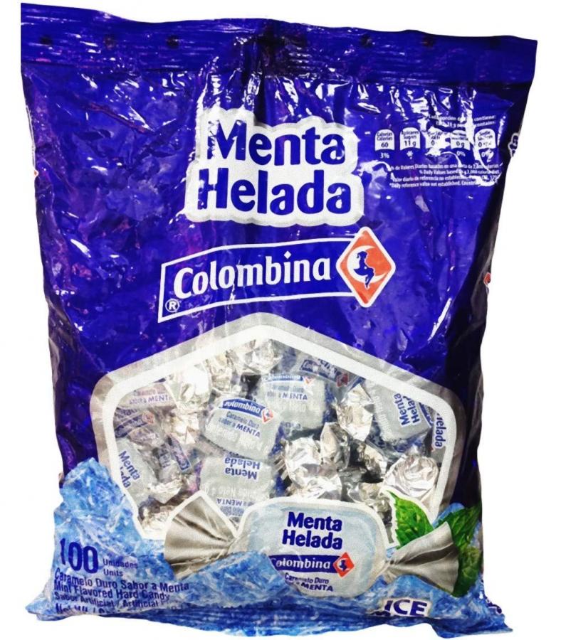 MENTA HELADA COLOMBINA 100UND