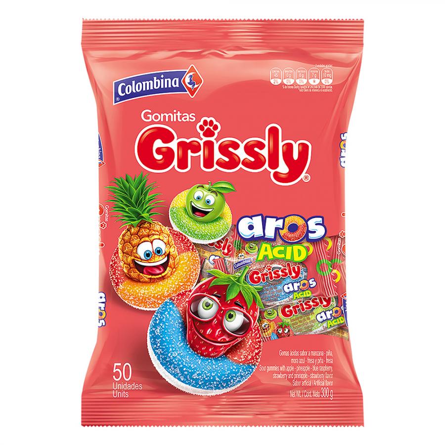 GOMITAS GRISSLY AROS ACID
