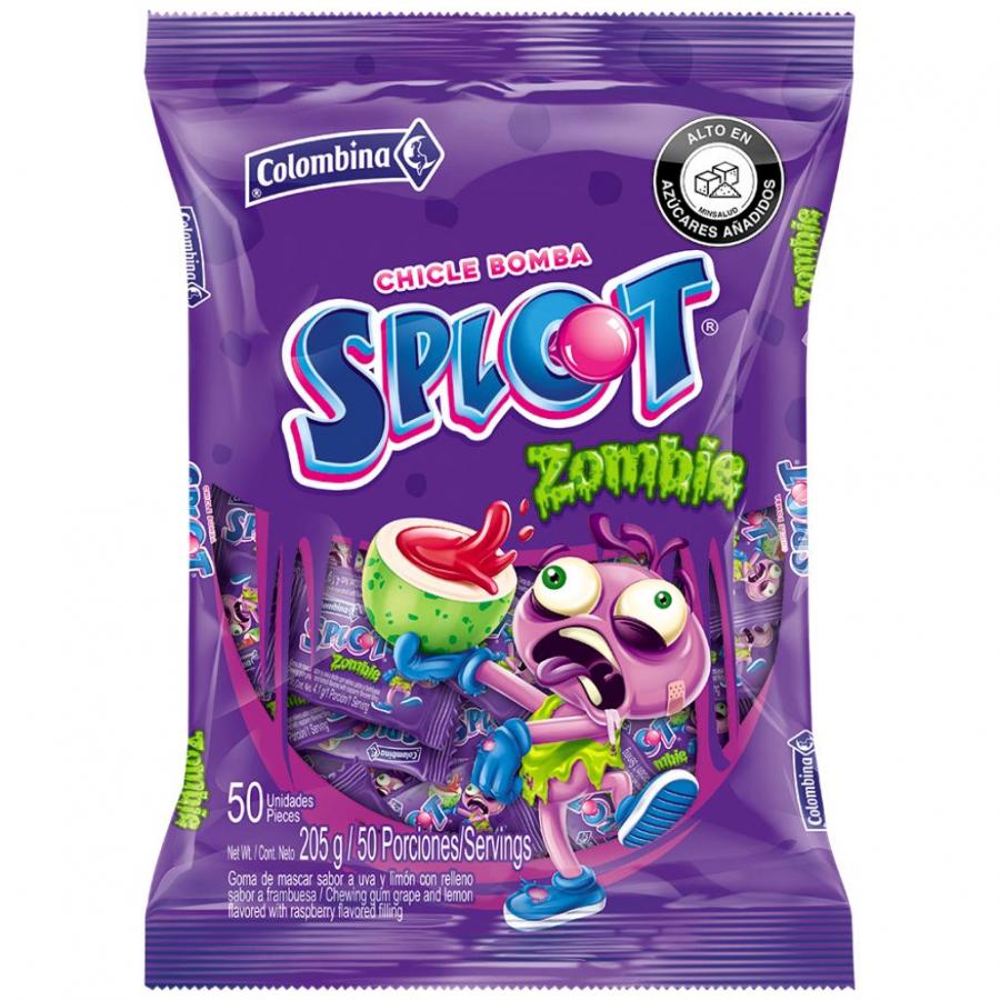 CHICLE BOMBA SPLOT ZOMBIES