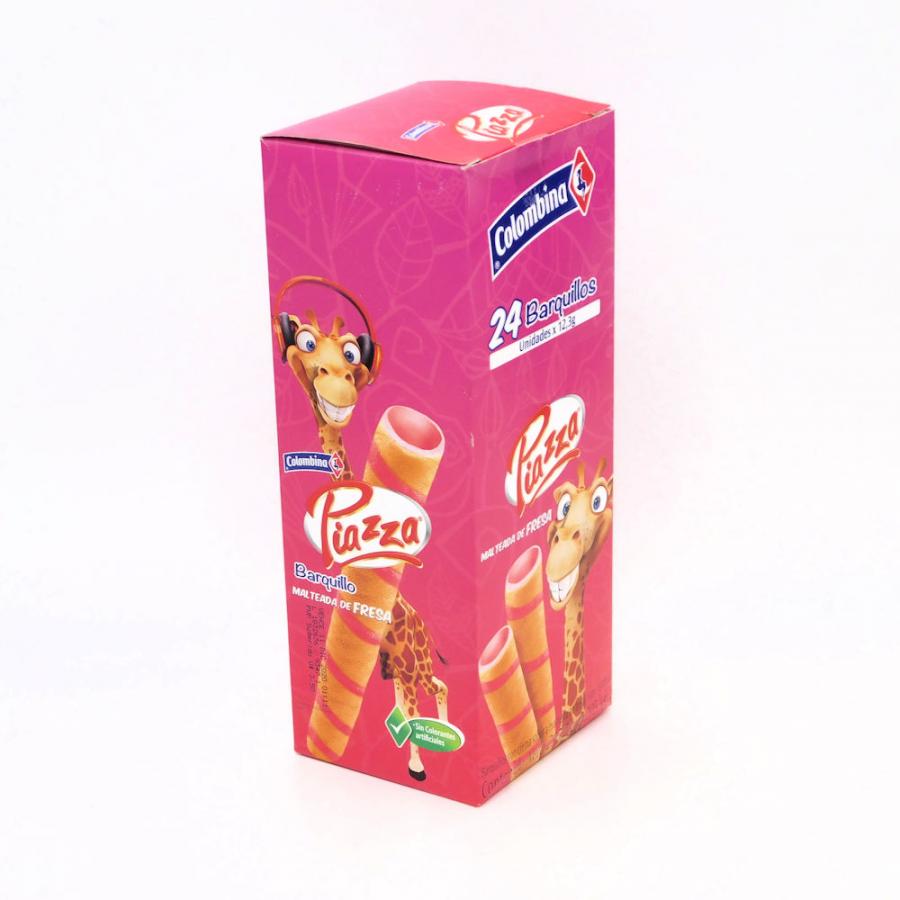 PIAZZA JIRAFA MALTEADA DE FRESA 280.8GR