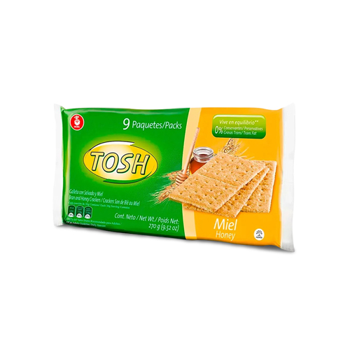 GALLETA TOSH MIEL 9 PAQUETES