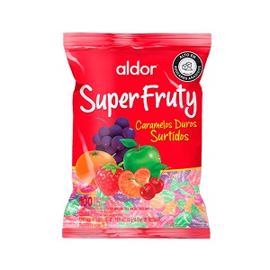 SUPERFRUTY CARAMELOS DUROS SURTIDOS 100UND