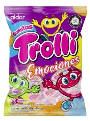 TROLLI EMOCIONES 100UND