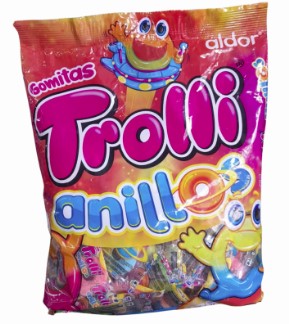 TROLLI ANILLOS 100UND