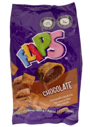 FLIPS BOLSA CHOCOLATE 400GR