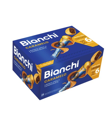 BIANCHI SABOR CHOCOLATE EN LINEA X6 24UND