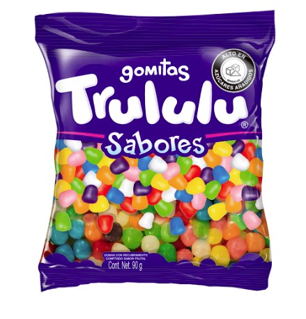 GOMITAS TRULULU SABORES 90GR