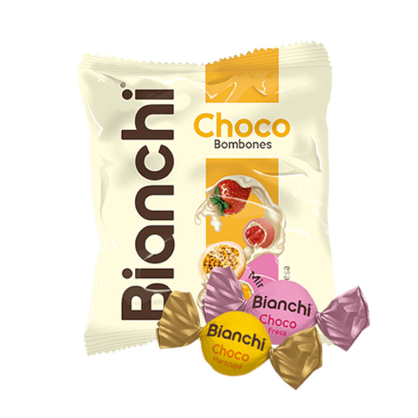 BIANCHI CHOCO BOMBONES MARACUYA Y FRESA 30UND
