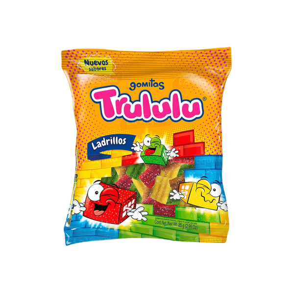 GOMITAS TRULULU LADRILLOS 85G