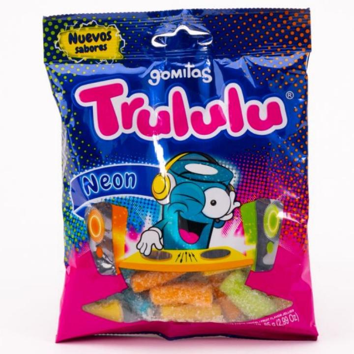 GOMITAS TRULULU LADRILLOS NEON 85GR