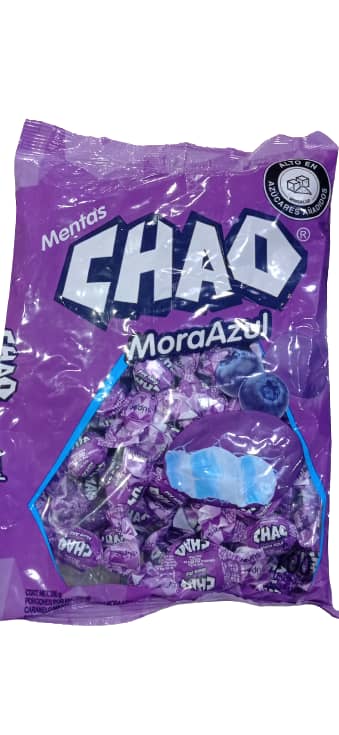 CHAO MENTA MORA AZUL 100UND