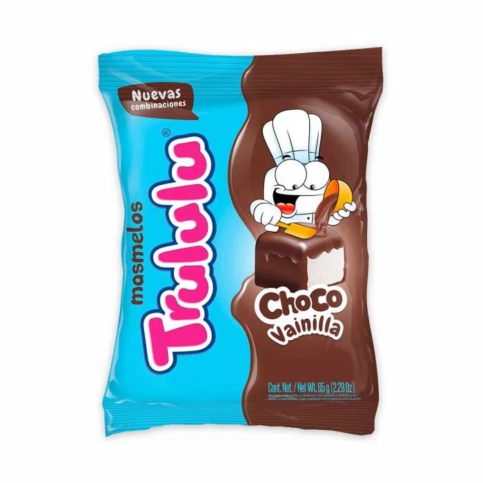 TRULULU MASMELOS CHOCO VAINILLA 65GR