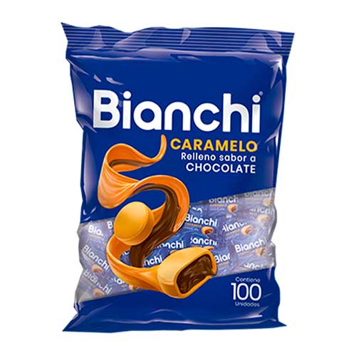 CARAMELOS BIANCHI CHOCOLATE 100UND