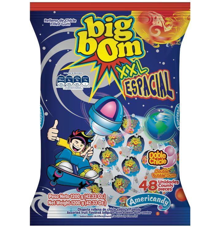 BIG BOM ESPACIAL SABOR POMELO XXL 48UND