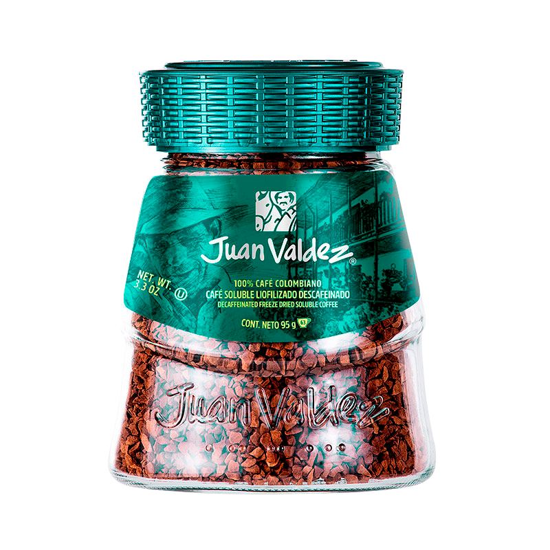 JUAN VALDEZ CAFE DESCAFEINADO 95GR