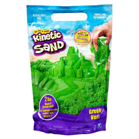 KINETIC SAND GREEN VERT 2LBS