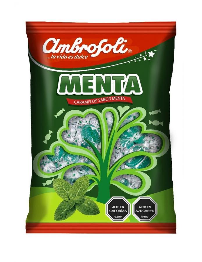 CARAMELOS SABOR MENTA AMBROSOLI 100UNID