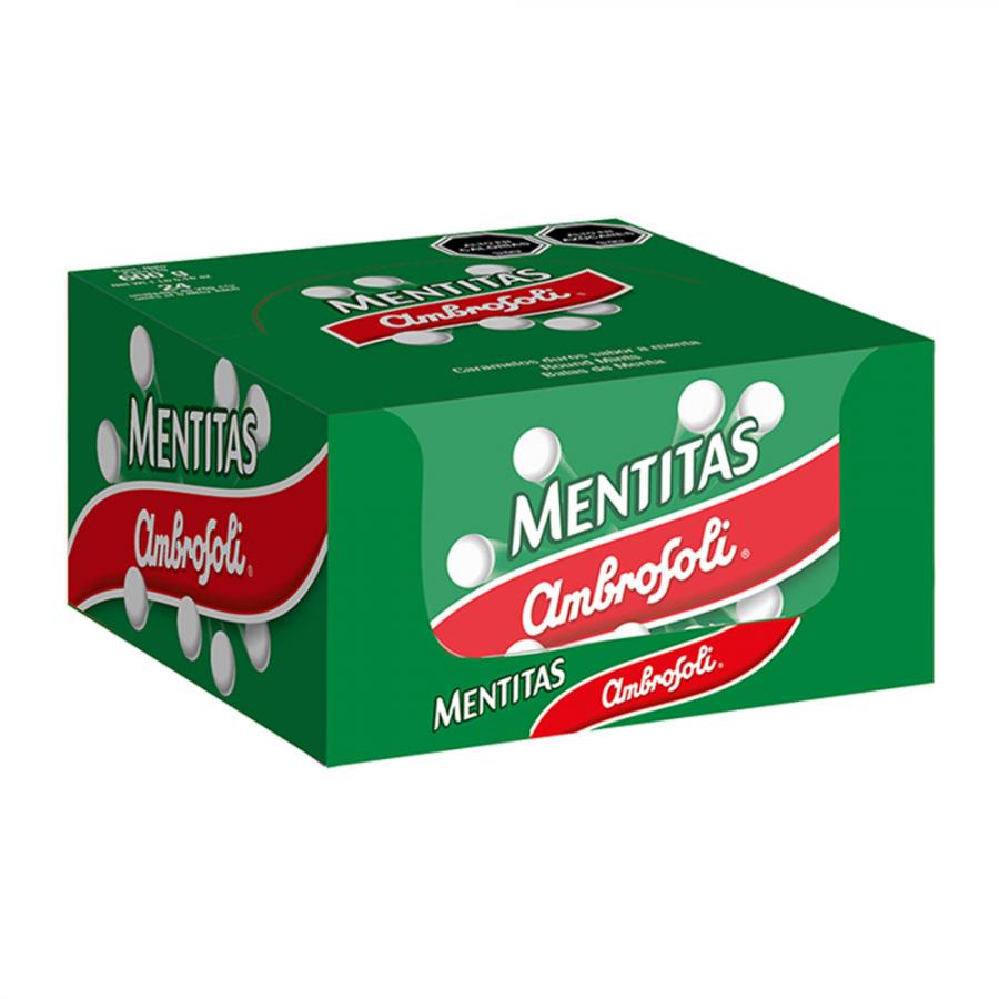 DISPLAY MENTITAS AMBROSOLI 24UNID 600GR