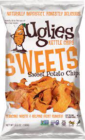 UGLIES SWEETS POTATO CHIPS 425GR