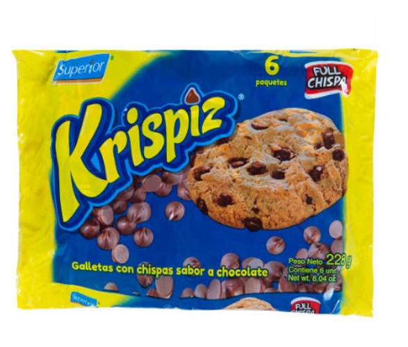 GALLETAS KRISPIZ 6 PAQUETES