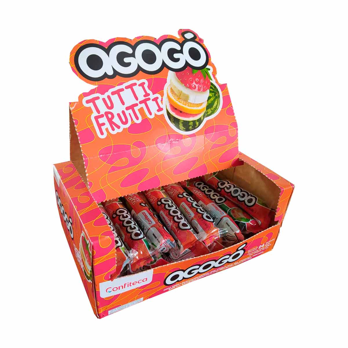 CHICLE AGOGO TUTTI FRUTTI 24UND