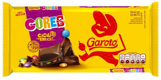 CHOCOLATE GAROTO CORES 80GR