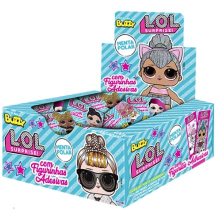 BUZZY LOL FIGURITAS ADHESIVAS 100UND