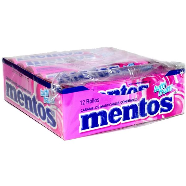 MENTOS TUTTI FRUTTI 12UND