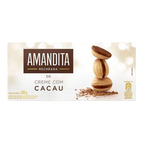 AMANDITA RELLENO DE CREMA DE CACAO 200GR