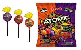 CHUPETAS ATOMIC ACIDO SOUR 50UND