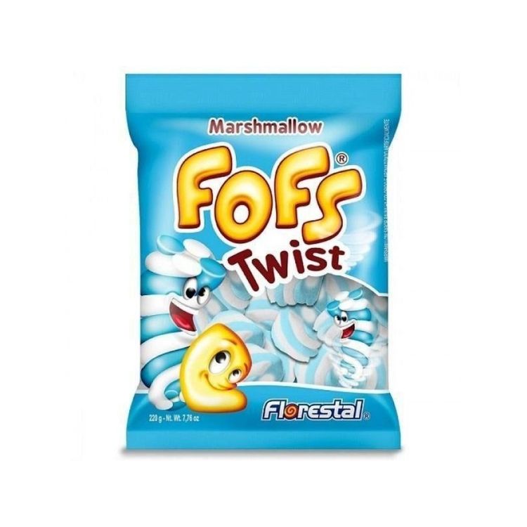 MARSHMALLOWS FOFS TWIST SABOR VAINILLA 220GR