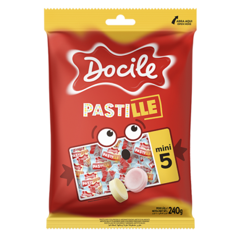 PASTILLE COLORIDAS DOCILE 240GR
