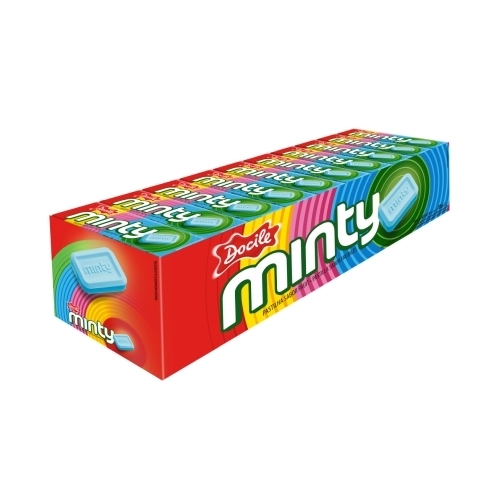 CARAMELO MINTY DOCILE PASTILLAS SABORES SURTIDOS 40UND